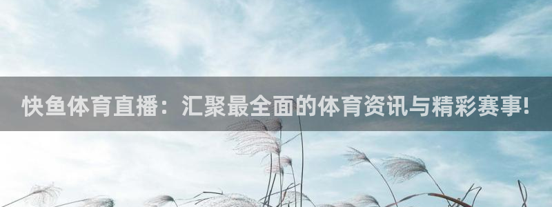 说球帝足球直播在线观看免费：快鱼体育直播：汇聚最全面的体育资讯与精彩赛事!